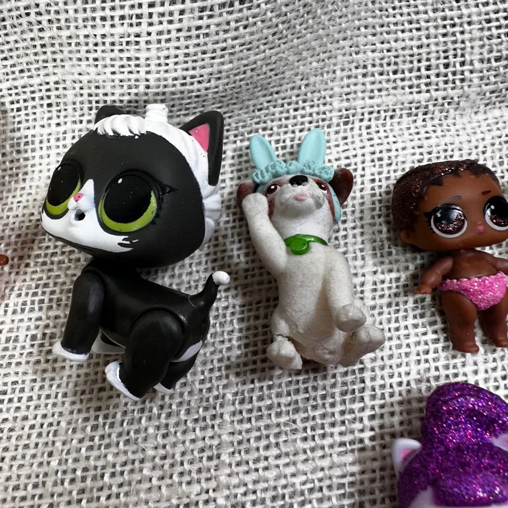 LOL Surprise Dolls Pets Lot 10+ Figures MGA Mixed‎ Bundle Glitter Flocked Series